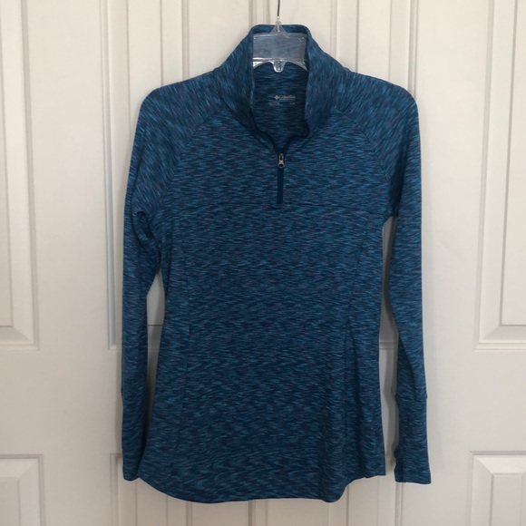 Columbia Tops - Multi-Colored Columbia Quarter Zip
